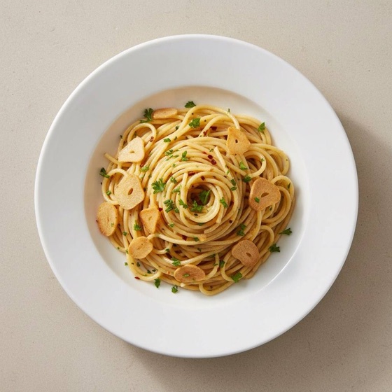Aglio e Olio Spaghetti