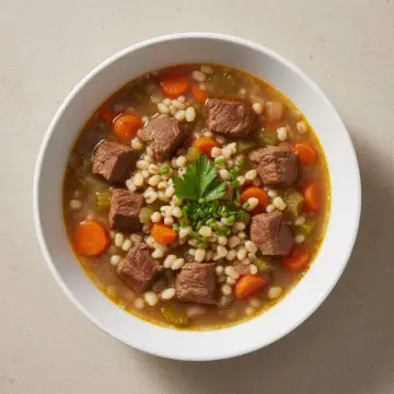 Beef & Barley Soup