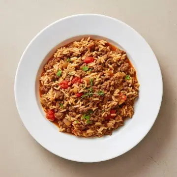 Beef & Rice Casserole