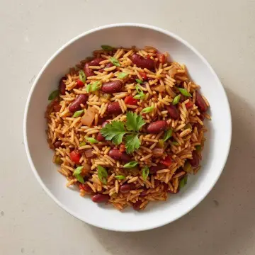Cajun Red Bean Rice Bowl