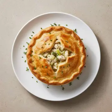 Chicken & Leek Pie