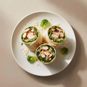 Chicken Caesar Wraps