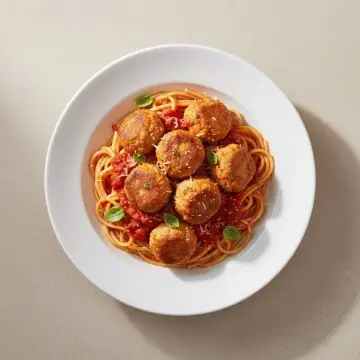 Chicken Meatball Pasta