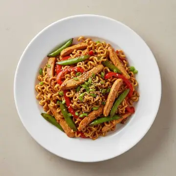 Chicken Noodle Stir Fry