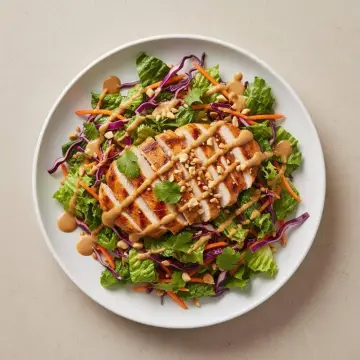 Chicken Satay Salad