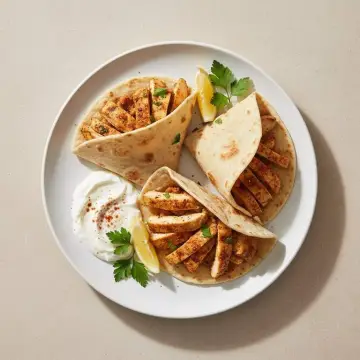 Chicken Shawarma Flatbreads