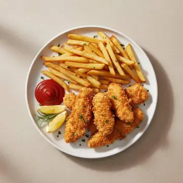 Chicken Tenders with Chips