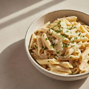 Creamy Garlic Parmesan Pasta