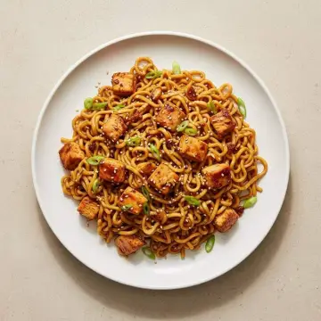 Garlic Chicken Noodles