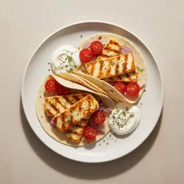Halloumi Gyros