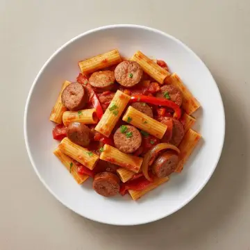 Italian Sausage & Pepper Pasta