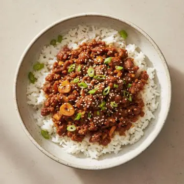 Korean Beef Rice Bowls