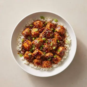 Korean Chicken Rice Bowls