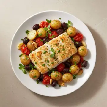 Bacalao Mediterráneo al Horno