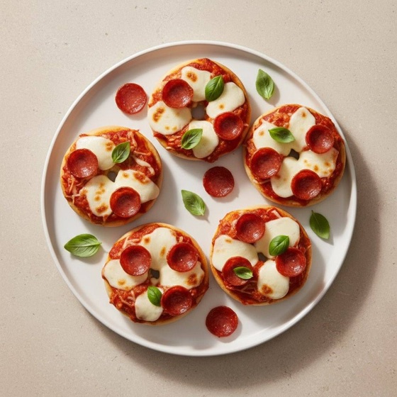 Mini Pizza Bagels