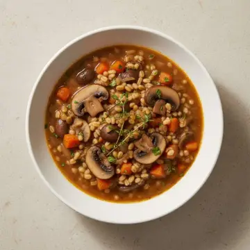 Mushroom & Barley Stew