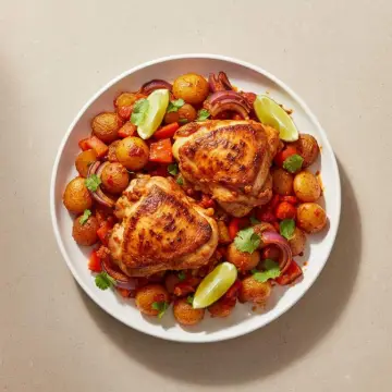Peri Peri Chicken Traybake