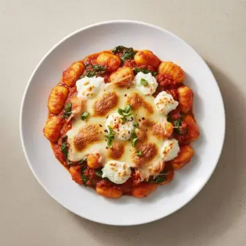 Ricotta & Spinach Gnocchi Bake