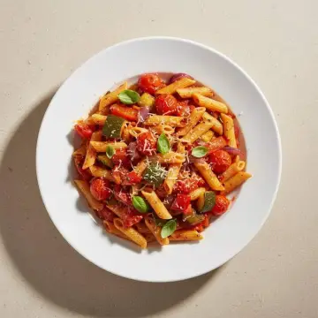 Roasted Veg Pasta Bake