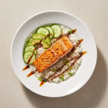 Salmon Rice Bowls