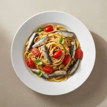 Sardine & Tomato Pasta