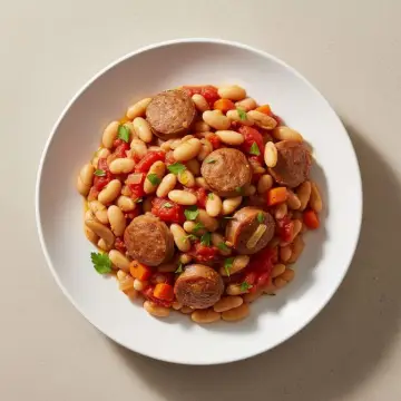 Sausage & White Bean Casserole