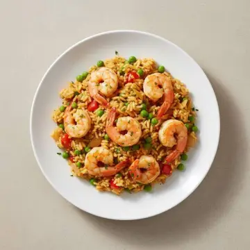 Shrimp & Pea Paella