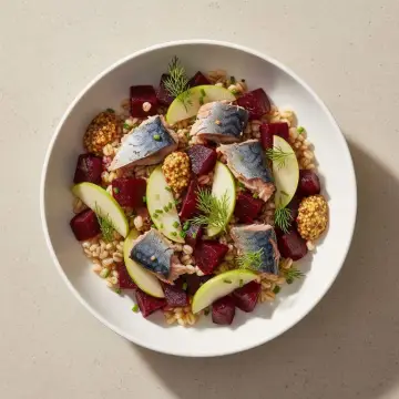 Smoked Mackerel & Beet Bowl