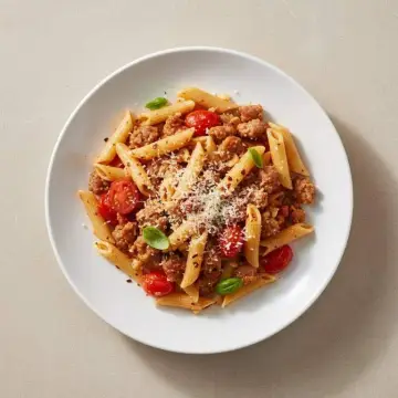 Speedy Sausage Pasta