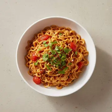 Spiced Tomato Instant Noodles