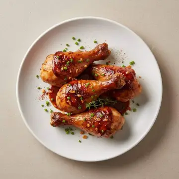 Sticky BBQ Chicken Drumsticks