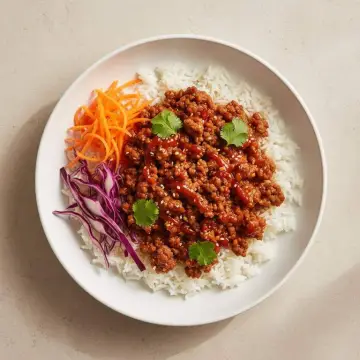 Sweet Chilli Beef Bowls