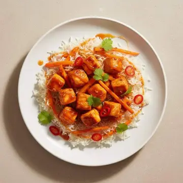 Sweet Chilli Chicken Rice Boxes