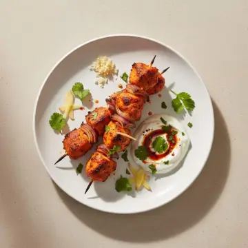 Tandoori Chicken Skewers
