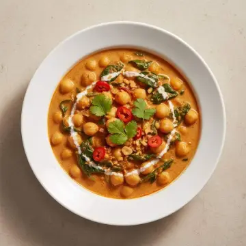 Thai Coconut Chickpea Curry