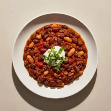 Three Bean Chilli